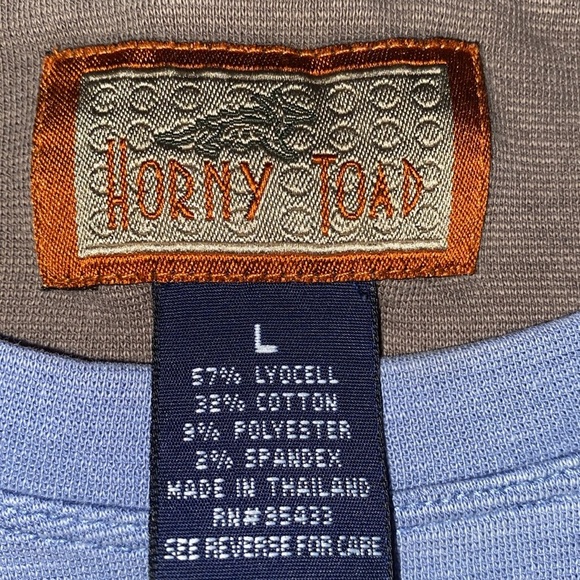 Horny Toad long sleeve cropped crew neck top - Picture 7 of 7